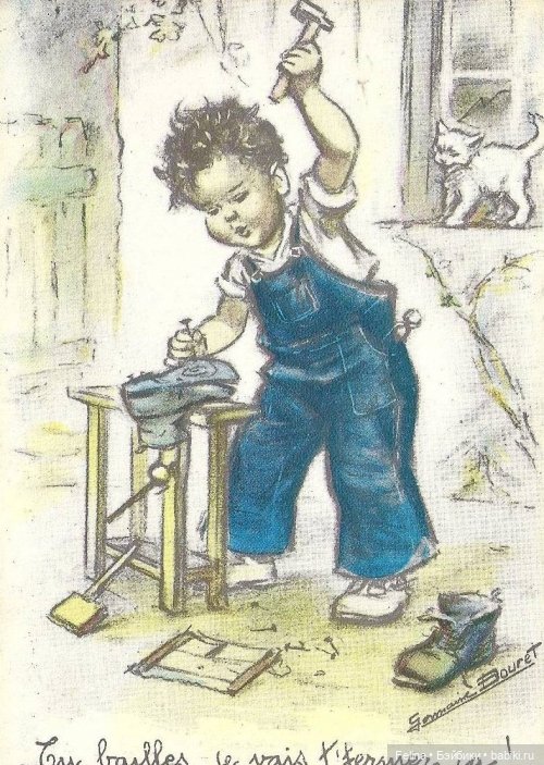 Старые открытки Франция — Интересное обо всем: поздравления