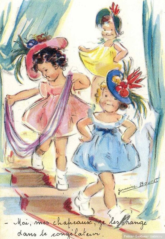 Старые открытки Франция — Интересное обо всем: поздравления (фото 3)