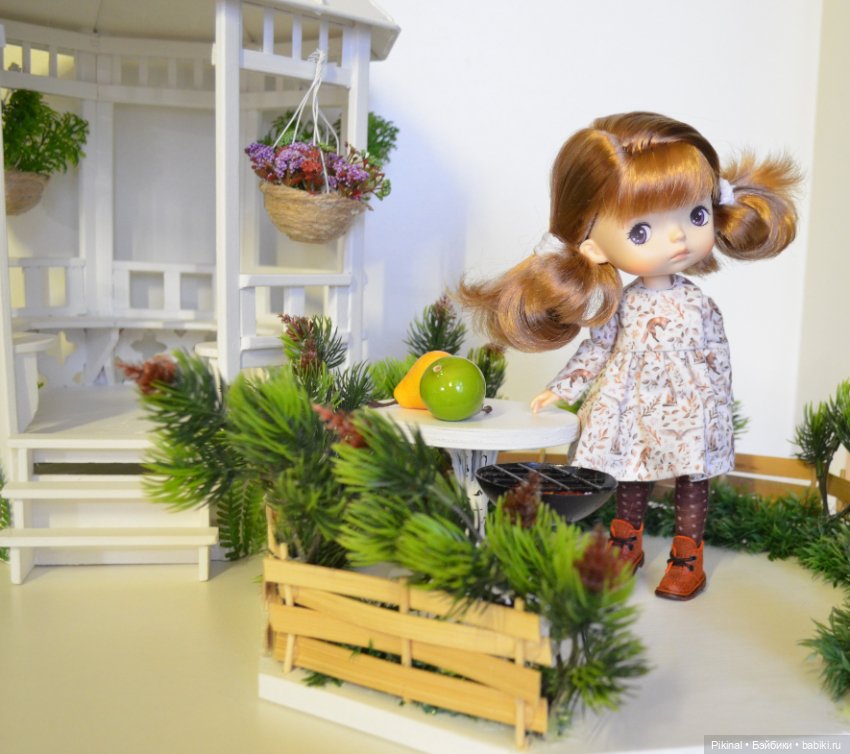 И сидят в беседках детки — Кукольные домики своими руками: фото (фото 7)