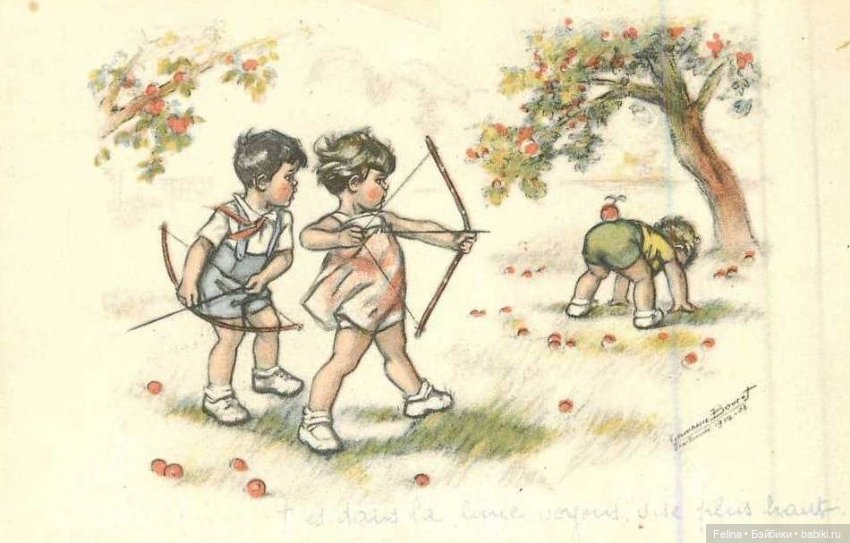 Старые открытки Франция — Интересное обо всем: поздравления