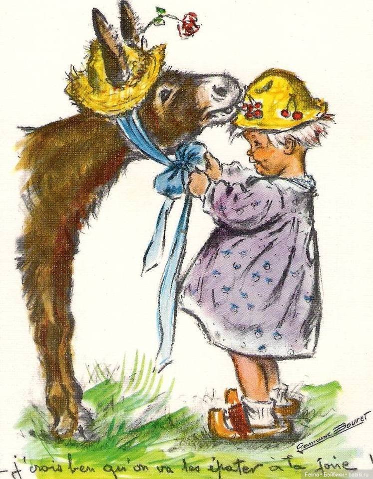 Старые открытки Франция — Интересное обо всем: поздравления