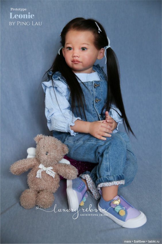 Leonie скульптора Ping Lau, автор куклы Гринистова Ирина (фото 6)
