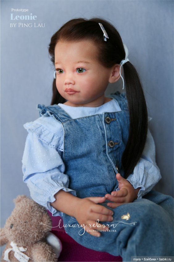 Leonie скульптора Ping Lau, автор куклы Гринистова Ирина (фото 7)