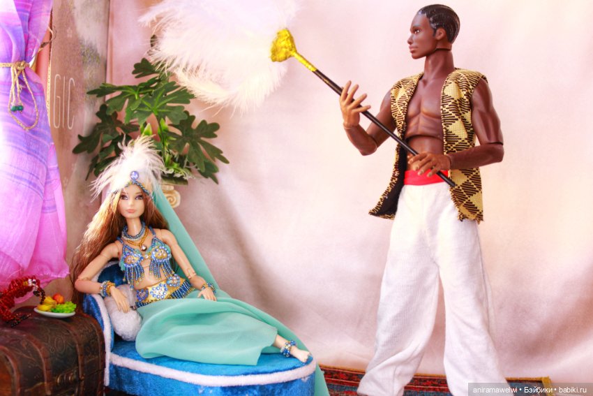 Восточный костюм "Бирюзовое облако" (фото 6)