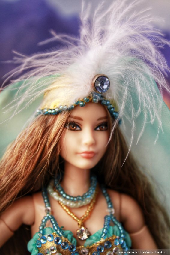 Восточный костюм "Бирюзовое облако"