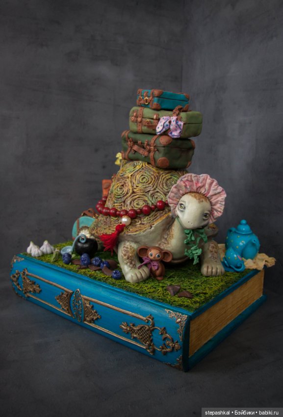 "Чудо-черепаха" - интерьерьерная композиция по мотивам картины Петра Фролова (фото 8)