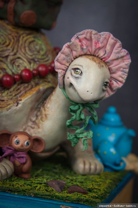 "Чудо-черепаха" - интерьерьерная композиция по мотивам картины Петра Фролова (фото 10)