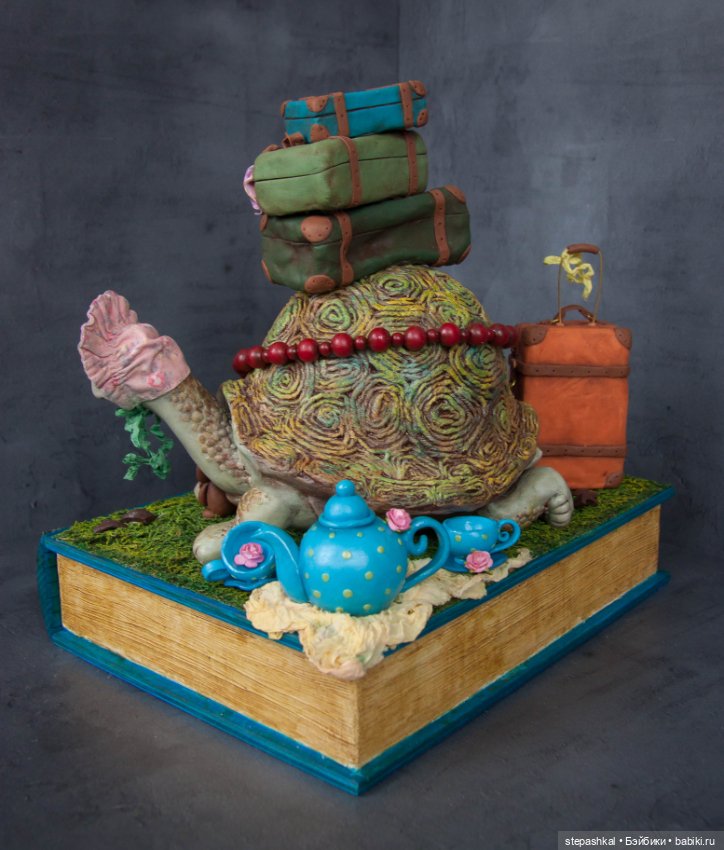 "Чудо-черепаха" - интерьерьерная композиция по мотивам картины Петра Фролова
