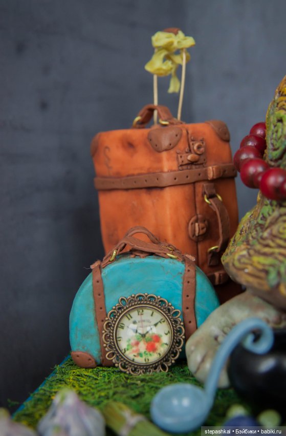 "Чудо-черепаха" - интерьерьерная композиция по мотивам картины Петра Фролова