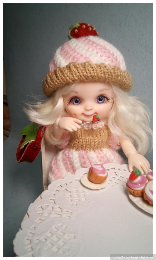 Ещё одна перерожденная - Зефирка (ООАК куклы баболи) (фото 5)