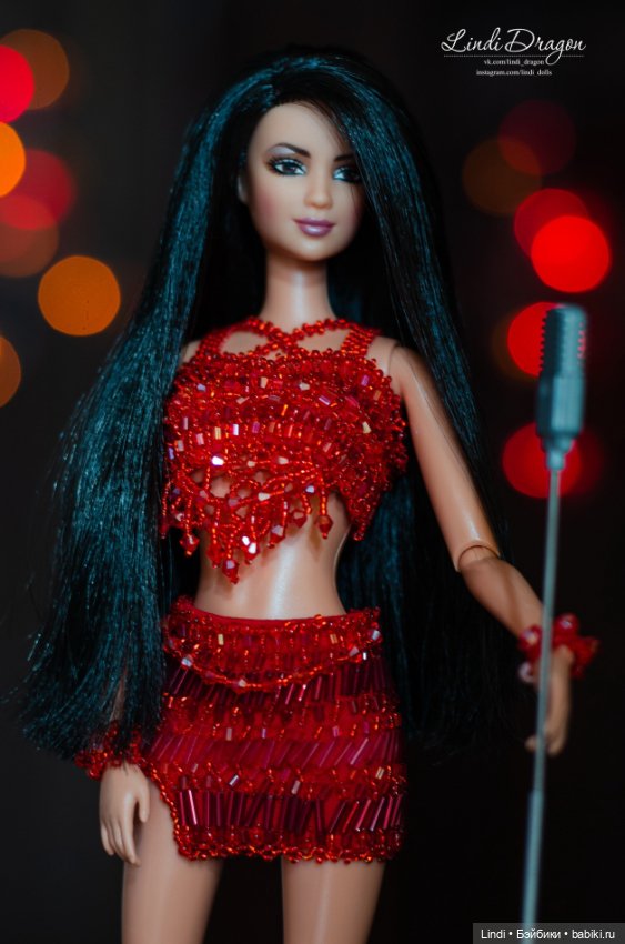 Жгучая Шакира — Одежда и обувь для кукол своими руками: фото (фото 2)