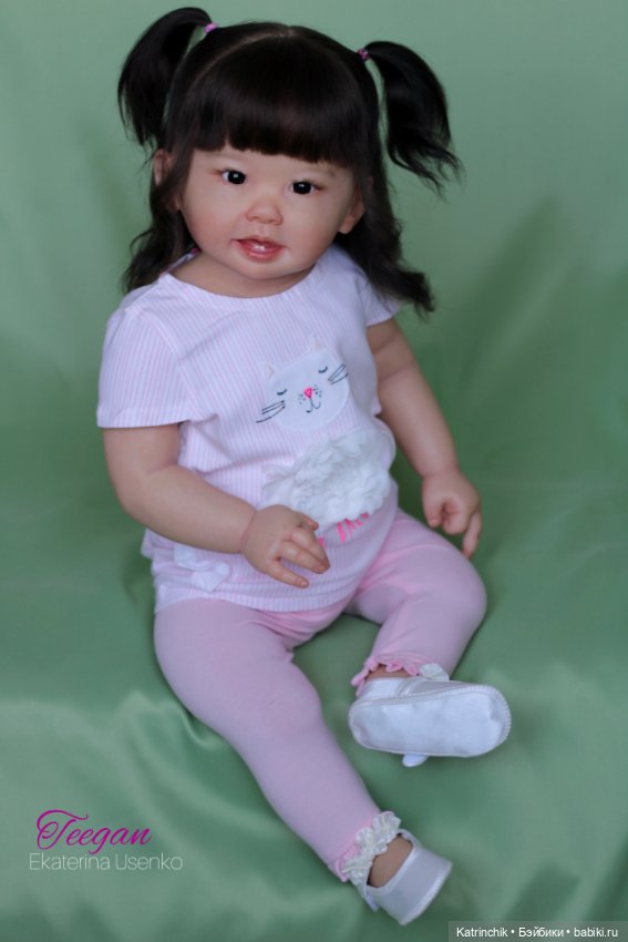 Азиаточка Teegan (7-ая версия). Работа Екатерины Усенко