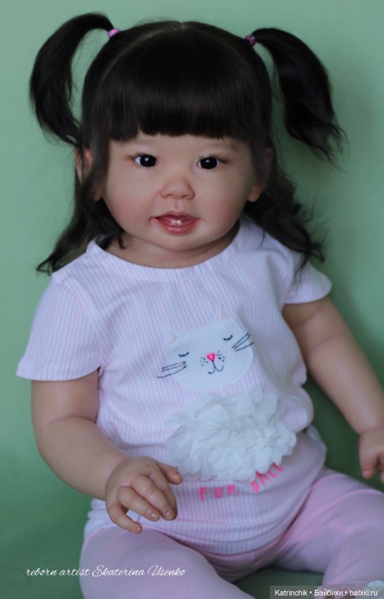 Азиаточка Teegan (7-ая версия). Работа Екатерины Усенко