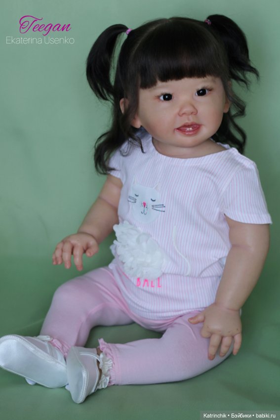 Азиаточка Teegan (7-ая версия). Работа Екатерины Усенко
