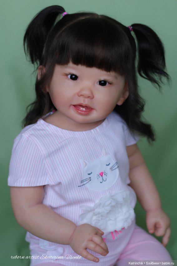 Азиаточка Teegan (7-ая версия). Работа Екатерины Усенко