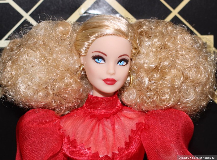Barbie Collector Mattel 75th Anniversary Doll Blonde in Red Gown (фото 4)