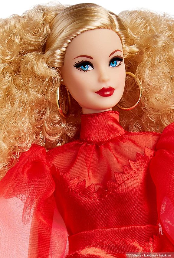 Barbie Collector Mattel 75th Anniversary Doll Blonde in Red Gown (фото 6)