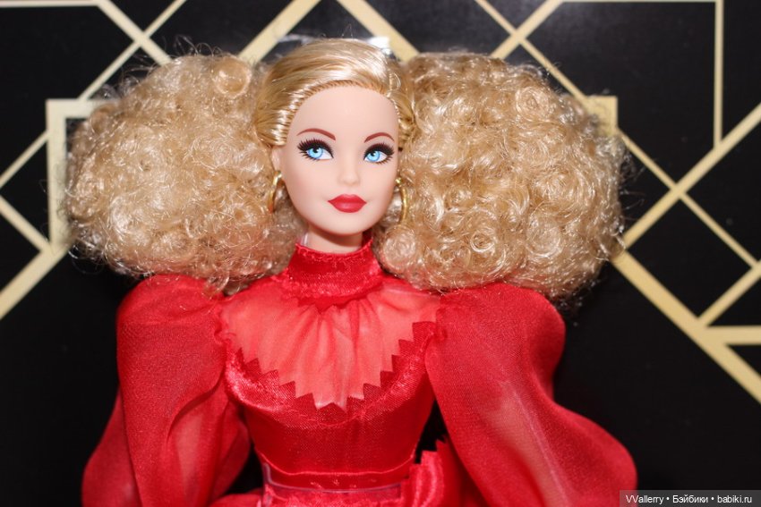 Barbie Collector Mattel 75th Anniversary Doll Blonde in Red Gown (фото 2)