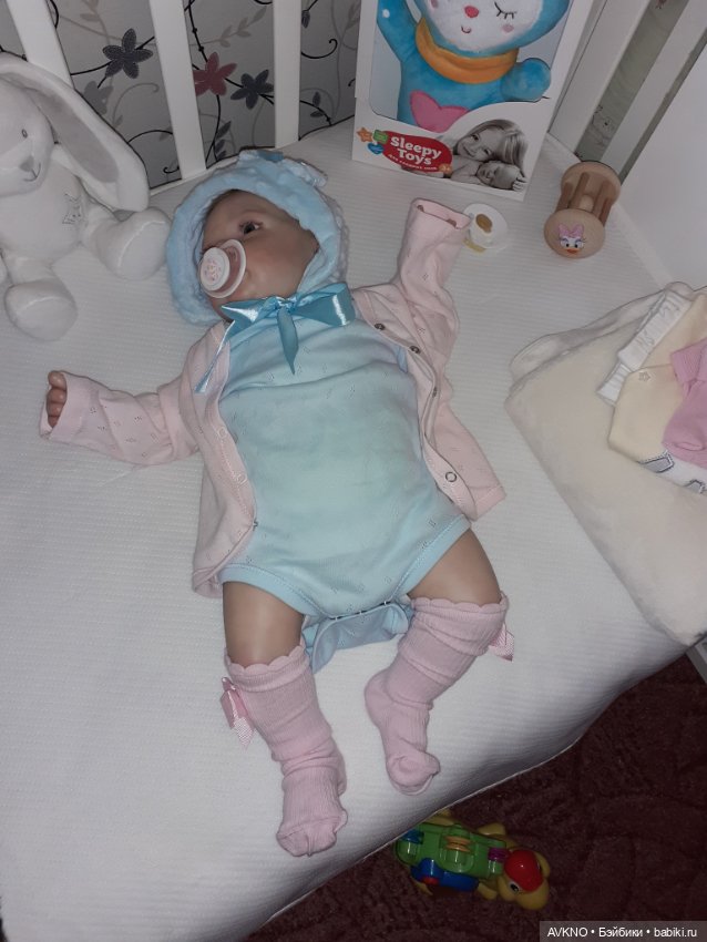 Зайка, сплюшка — Куклы Реборн (Reborn): домашние фото