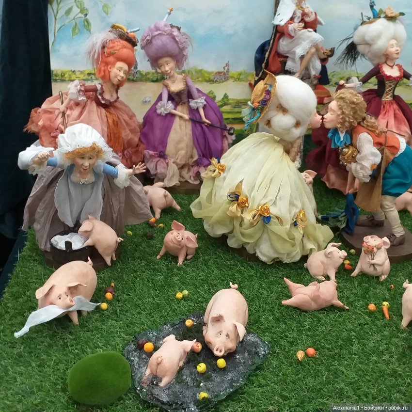 Весенний бал кукол на Тишинке с бабушкой Татьяной