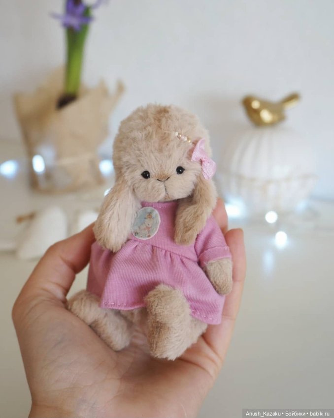 Зайка тедди — Авторские мишки Тедди и друзья: фото
