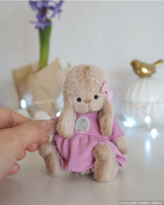 Зайка тедди — Авторские мишки Тедди и друзья: фото (фото 3)