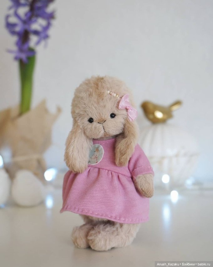 Зайка тедди — Авторские мишки Тедди и друзья: фото (фото 5)