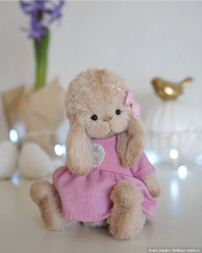 Зайка тедди — Авторские мишки Тедди и друзья: фото (фото 4)