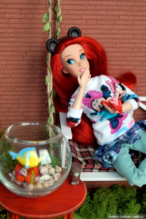 Моя самая любимая Ариэль — Куклы Disney Animators и Принцессы Диснея: Disney Store (фото 8)