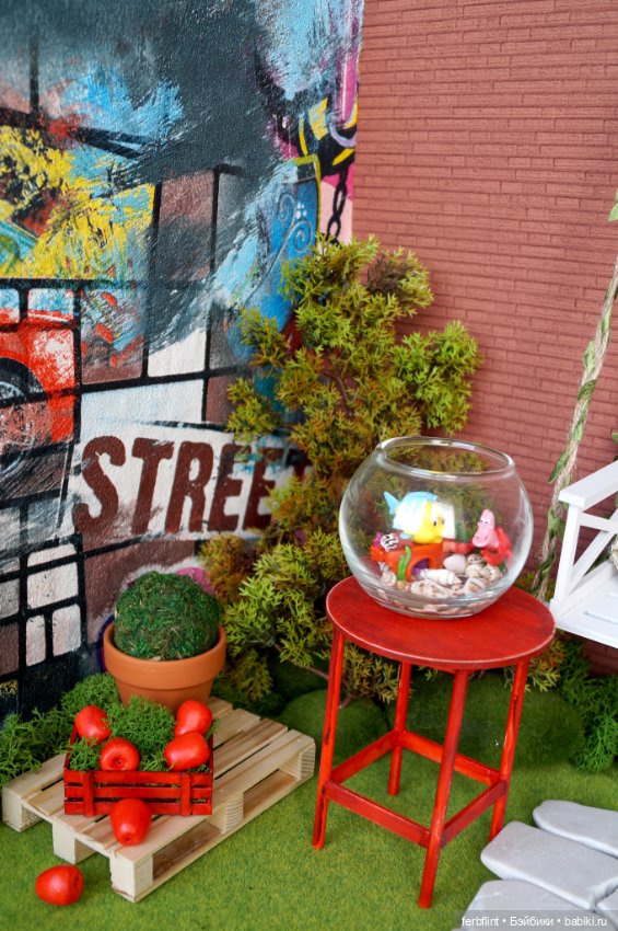 Уютный уголок для Ариэль — Румбоксы и кукольные интерьеры: фото (фото 8)