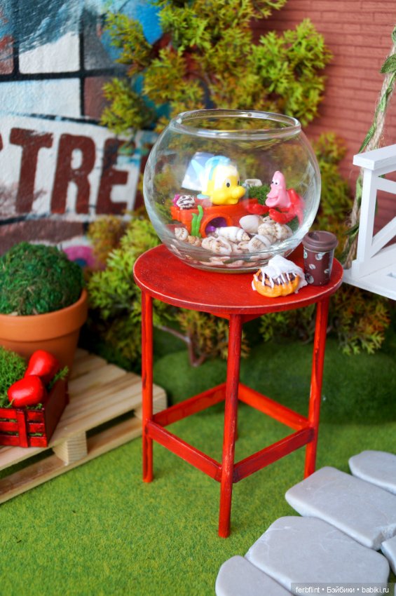 Уютный уголок для Ариэль — Румбоксы и кукольные интерьеры: фото (фото 3)