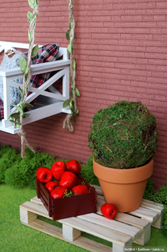 Уютный уголок для Ариэль — Румбоксы и кукольные интерьеры: фото (фото 5)