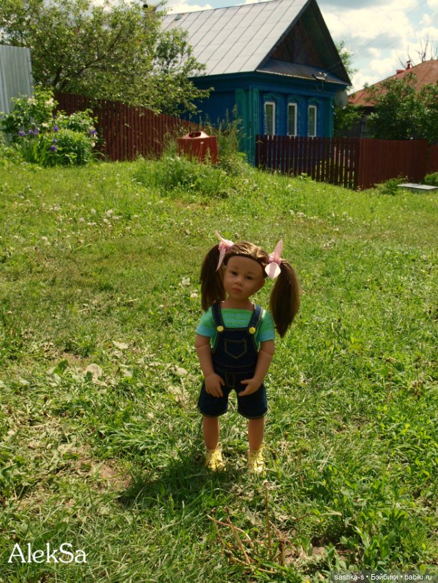 Вспоминая лето... Эмилия в деревне