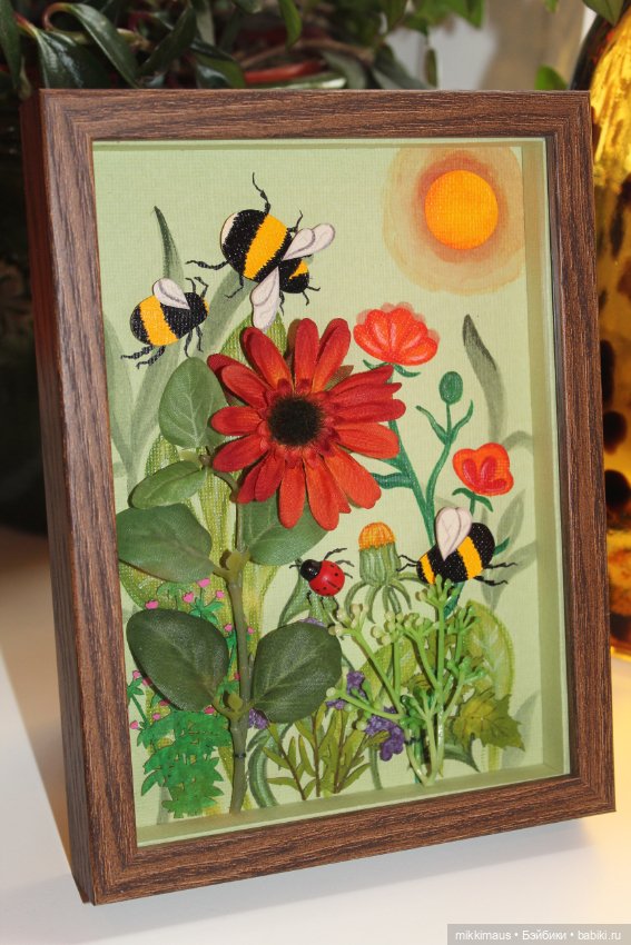 Картины 3D своими руками — Другие хобби и увлечения: сад