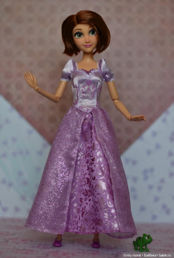 Рапунцель с модной стрижкой