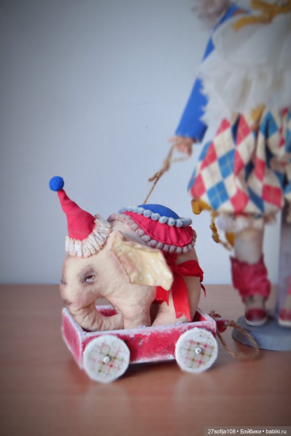 Приехал цирк — Лепка авторских кукол: полимерная глина (фото 2)