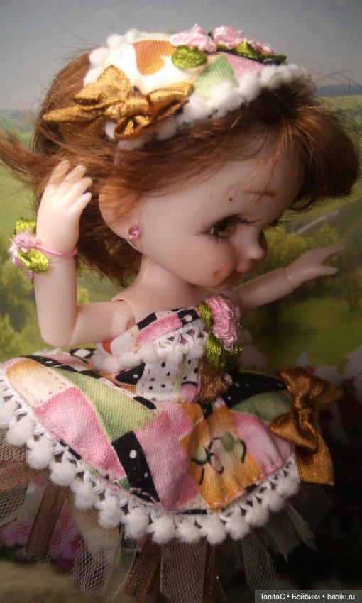 Ещё одна перерожденная малышка - Шоколадка (ООАК куклы баболи) (фото 6)