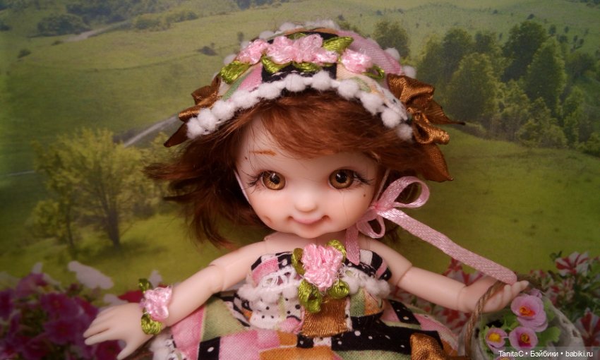 Ещё одна перерожденная малышка - Шоколадка (ООАК куклы баболи) (фото 2)