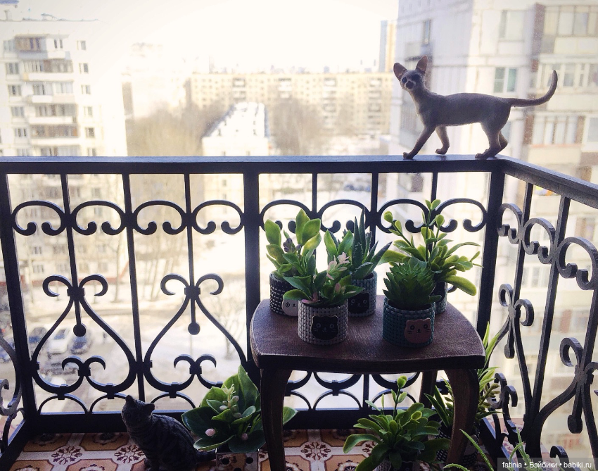 Весеннее настроение — Румбоксы и кукольные интерьеры: фото (фото 5)