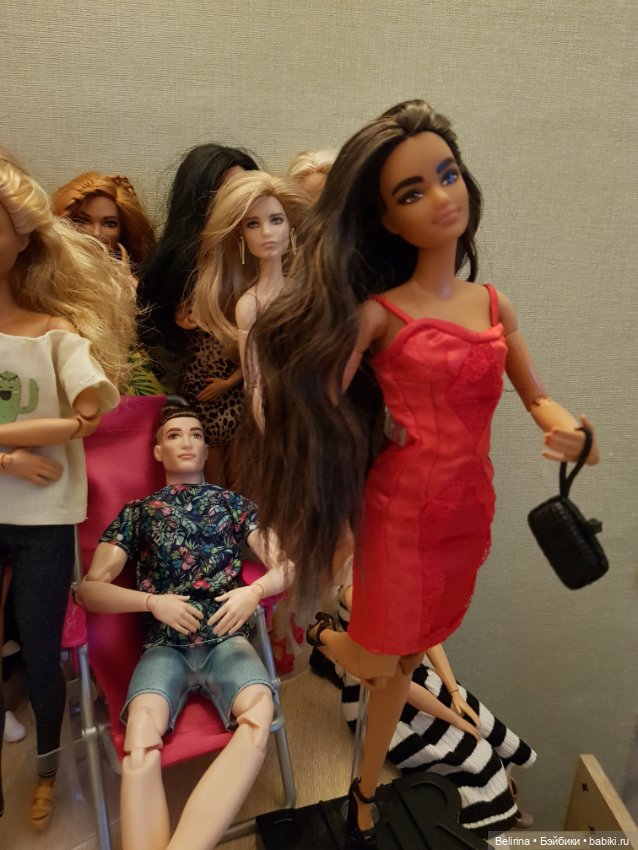 "Дачница" с распущенными волосами