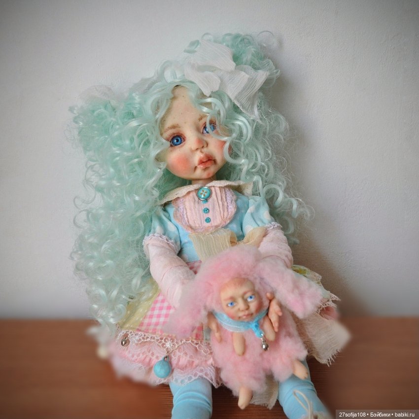 Мисселина - девочка с бирюзовыми волосами (фото 6)