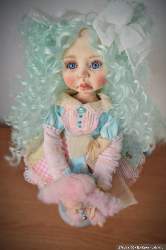 Мисселина - девочка с бирюзовыми волосами (фото 5)