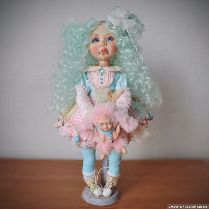 Мисселина - девочка с бирюзовыми волосами (фото 4)
