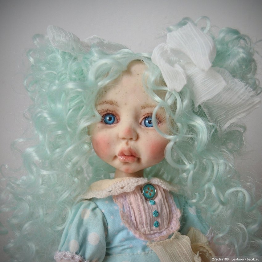 Мисселина - девочка с бирюзовыми волосами (фото 3)