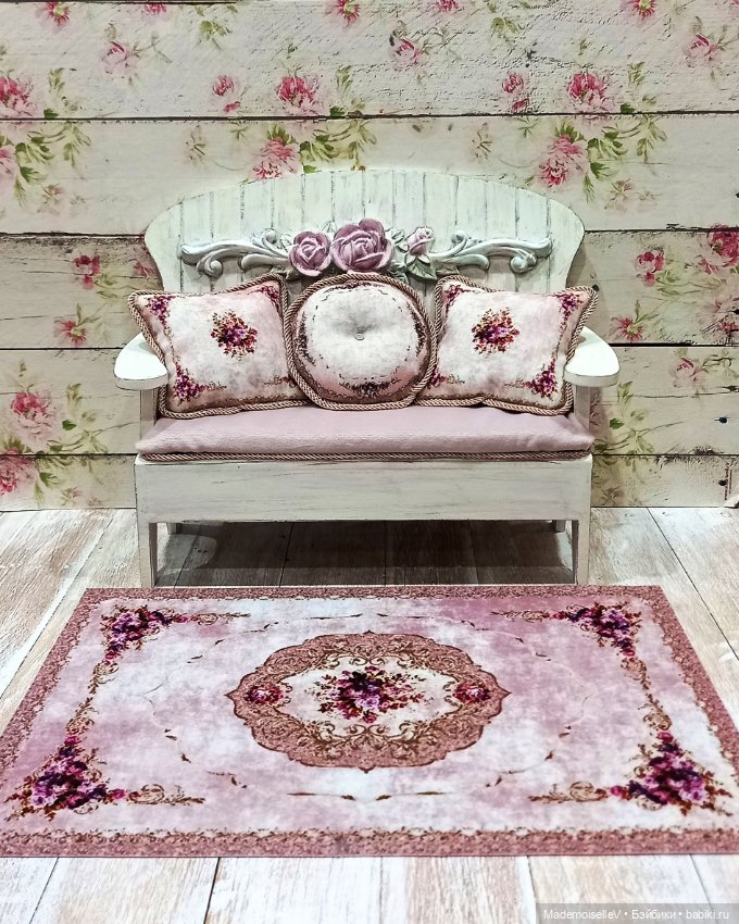 Сиреневое чаепитие — Мебель для кукол и домиков: фото (фото 3)