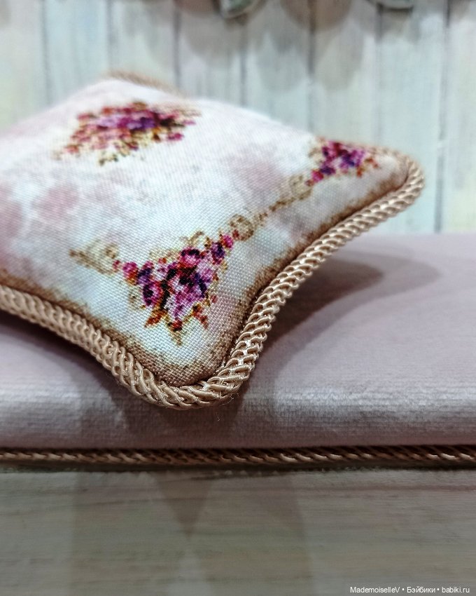 Сиреневое чаепитие — Мебель для кукол и домиков: фото (фото 8)