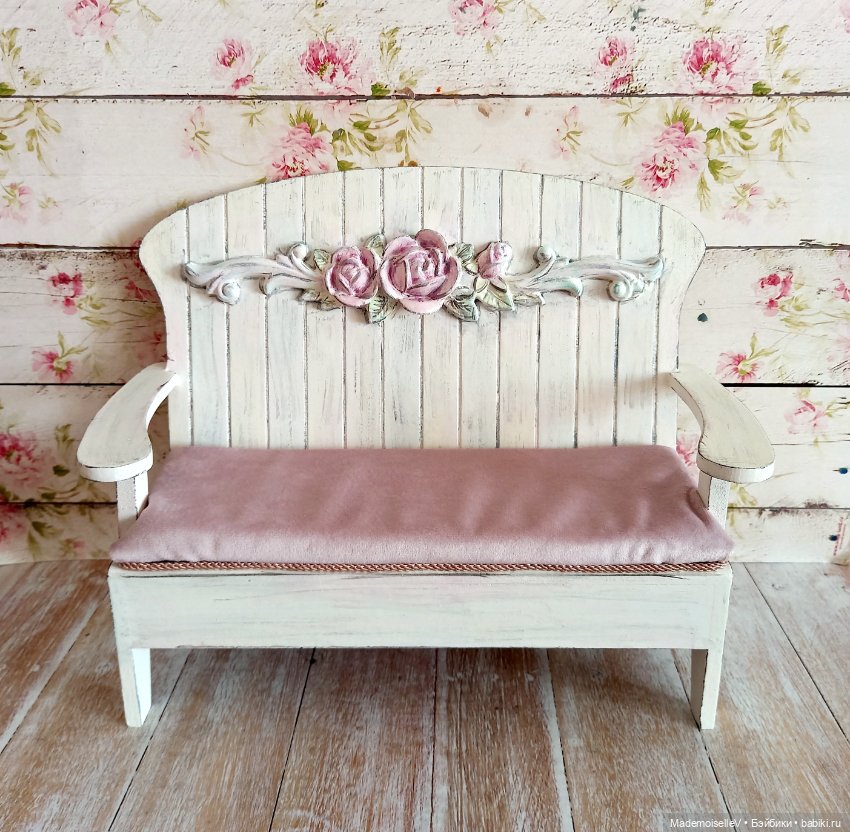 Сиреневое чаепитие — Мебель для кукол и домиков: фото