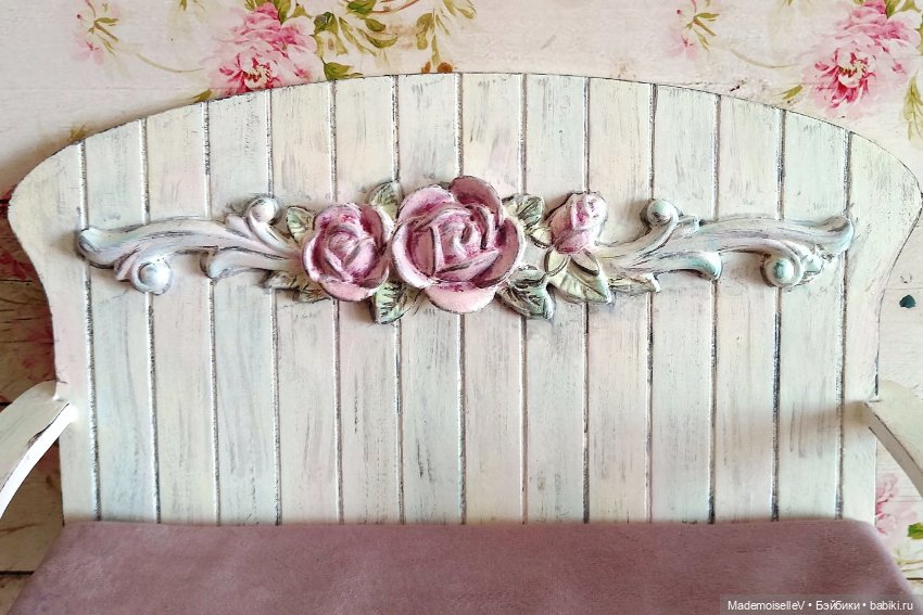 Сиреневое чаепитие — Мебель для кукол и домиков: фото