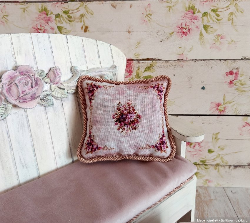 Сиреневое чаепитие — Мебель для кукол и домиков: фото