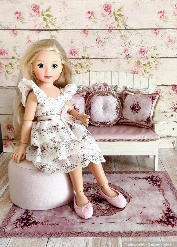 Сиреневое чаепитие — Мебель для кукол и домиков: фото (фото 4)